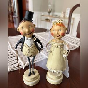 Lori Mitchell Figurines Bride and Groom